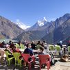 Pauze Mount Everest Base Camp trektocht